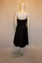 Load image into Gallery viewer, Vintage Amanda Wakeley Black Silk Cocktail Dress