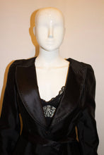 Load image into Gallery viewer, Vintage Amanda Wakeley Black Silk Jacket