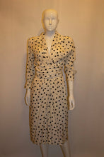 Load image into Gallery viewer, Vintage Yves Saint Laurent Silk Spot Dress