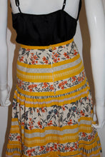 Load image into Gallery viewer, Vintage Summer Tiered Skirt