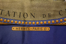 Load image into Gallery viewer, Vintage Hermes Scarf , Presentation de Chevaux