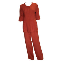 Load image into Gallery viewer, Marni Burnt Orange Trouser Suit