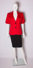 Load image into Gallery viewer, Vintage Yves Saint Laurent Red Jacket