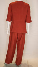 Load image into Gallery viewer, Marni Burnt Orange Trouser Suit
