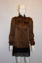 Load image into Gallery viewer, Vintage Nina Ricci Boutique Paris  Silk Blouse