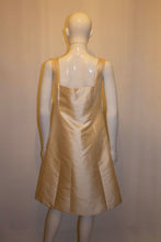 Load image into Gallery viewer, Vintage Malcolm Starr Ivory Silk Dress