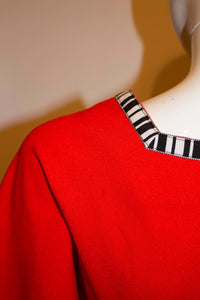 Vintage Simon Ellis Red Dress