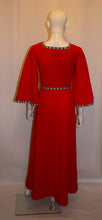 Load image into Gallery viewer, Vintage Simon Ellis Red Dress