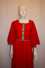 Load image into Gallery viewer, Vintage Simon Ellis Red Dress