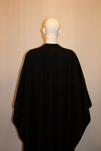 Load image into Gallery viewer, Vintage Yves Saint Laurent Rive Gauche Black Wool Cape