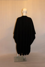 Load image into Gallery viewer, Vintage Yves Saint Laurent Rive Gauche Black Wool Cape