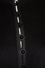 Load image into Gallery viewer, Vintage Yves Saint Laurent Rive Gauche Black Wool Cape