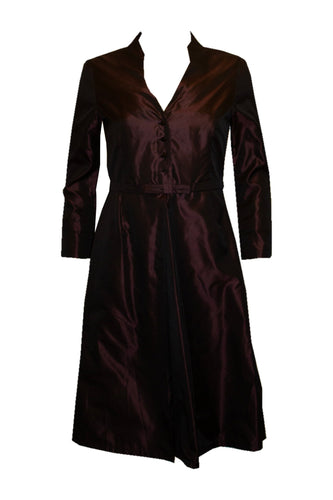 Aubergine Dinner Dress by Yuko Shimokshi