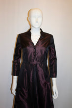 Load image into Gallery viewer, Aubergine Dinner Dress by Yuko Shimokshi