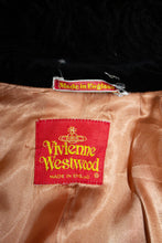 Load image into Gallery viewer, Vintage Vivienne Westwood Velvet Jacket withFaux Fox Fur Trim