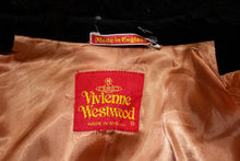 Load image into Gallery viewer, Vintage Vivienne Westwood Velvet Jacket withFaux Fox Fur Trim
