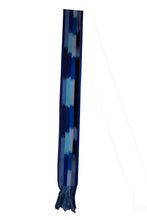 Load image into Gallery viewer, Vintage Kenzo Obi Style Belt in Shades of Blue.
