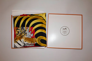 Hermes Tigre Royal Scarf and Box