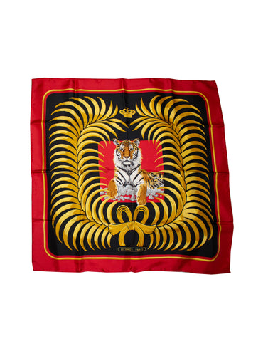 Hermes Tigre Royal Scarf and Box