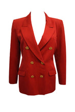 Load image into Gallery viewer, Vintage Yves Saint Laurent Red Jacket