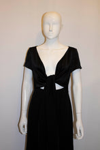 Load image into Gallery viewer, Max Mara Black Silk Dress