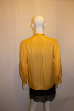 Load image into Gallery viewer, Vintage Yves Saint Laurent Rive Gauche Silk Blouse