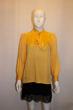 Load image into Gallery viewer, Vintage Yves Saint Laurent Rive Gauche Silk Blouse