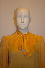 Load image into Gallery viewer, Vintage Yves Saint Laurent Rive Gauche Silk Blouse