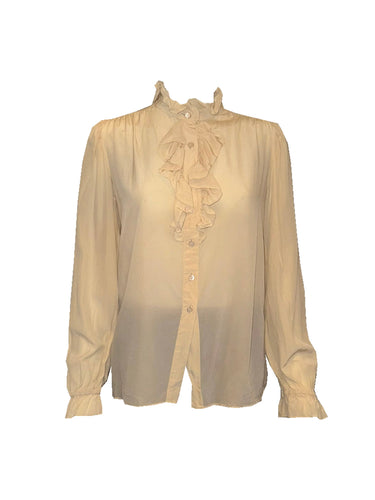 Vintage Yves Saint Laurent Silk Blouse