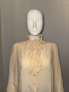Vintage Yves Saint Laurent Silk Blouse