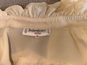 Vintage Yves Saint Laurent Silk Blouse