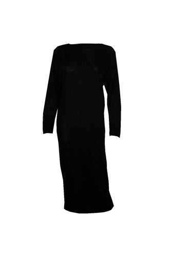 Vintage Christian Dior London Black Knitted Dress