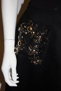 Prada, wonderful Embellished Skirt