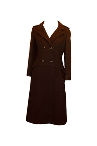 Chic vintage coat by Louis Feraud