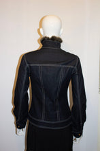 Load image into Gallery viewer, Cavalli Denim Jacket with faux fur trim