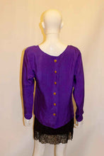 Load image into Gallery viewer, Vintage Yves Saint Laurent , Rive Gauche  Silk Blouse