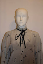 Load image into Gallery viewer, Vintage Versace Couture Silk Blouse