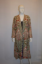 Load image into Gallery viewer, Vintage Ikat Coat , reveresible