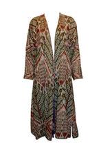 Load image into Gallery viewer, Vintage Ikat Coat , reveresible