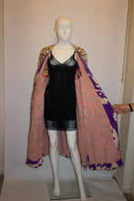 Load image into Gallery viewer, Vintage Ikat Coat , reveresible