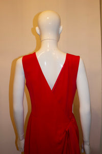Vintage Red Guy Laroche Evening Gown