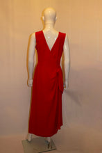 Load image into Gallery viewer, Vintage Red Guy Laroche Evening Gown