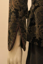 Load image into Gallery viewer, Vintage Caroline Charles Printed Velvet Jacket