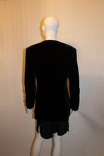 Load image into Gallery viewer, Vintage Bruce Oldfield Black Velvet Jacket