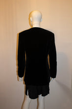 Load image into Gallery viewer, Vintage Bruce Oldfield Black Velvet Jacket
