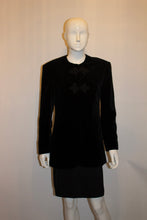 Load image into Gallery viewer, Vintage Bruce Oldfield Black Velvet Jacket