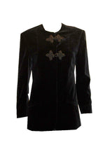 Load image into Gallery viewer, Vintage Bruce Oldfield Black Velvet Jacket