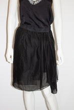 Load image into Gallery viewer, Vintage Yves Saint Laurent Rive Gauche Silk Wrap Over Skirt