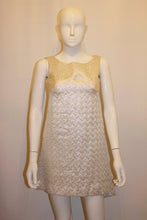 Load image into Gallery viewer, Chic Vintage Silver Cocktail Dress