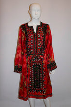 Load image into Gallery viewer, Vintage Silk Afghani Dress